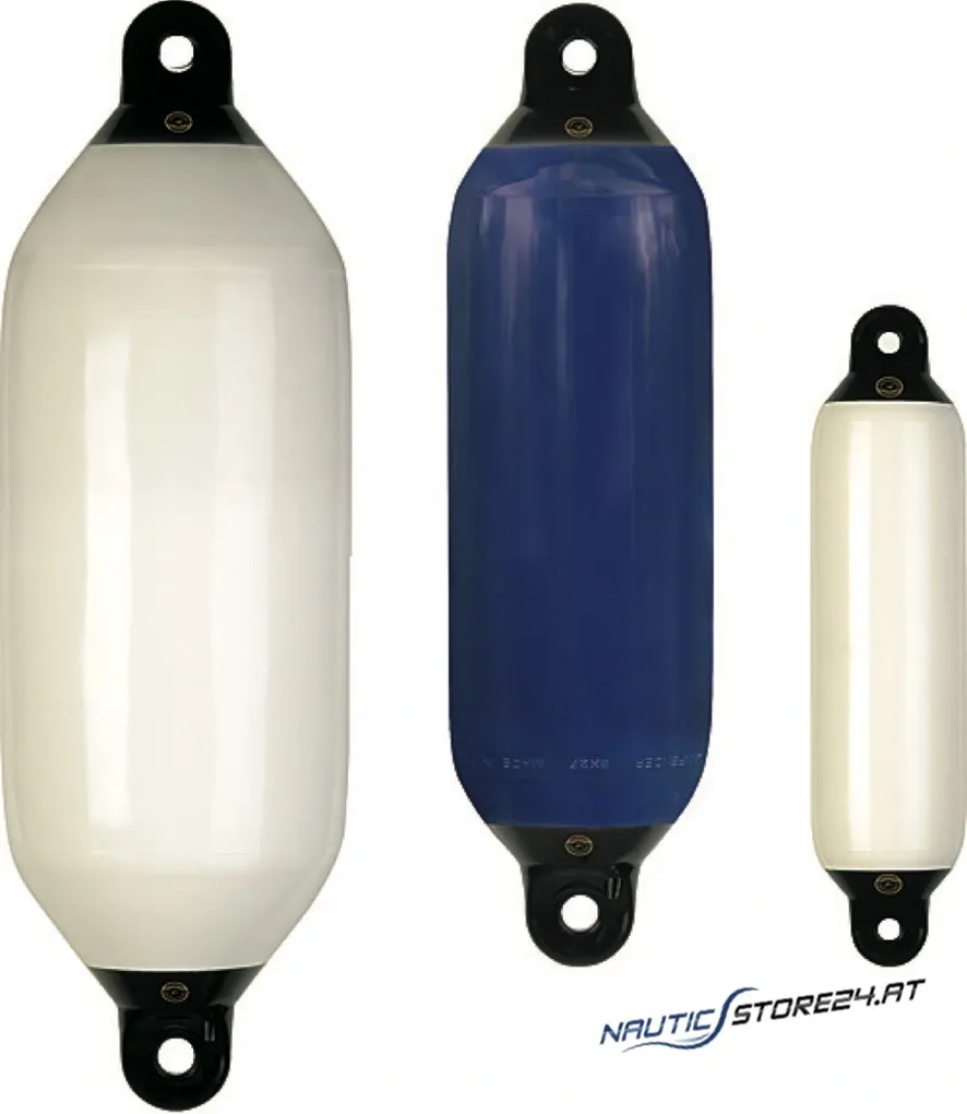 Dan Fender Heavy Duty | Ausführung: weiß, Länge 510mm, Auftrieb 5kg, Durchmesser 125mm