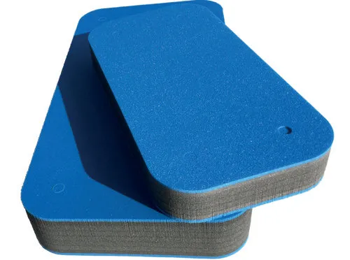 Plattenfender NL blau/weiß | Abmessung(mm): 412 x 212 x 46