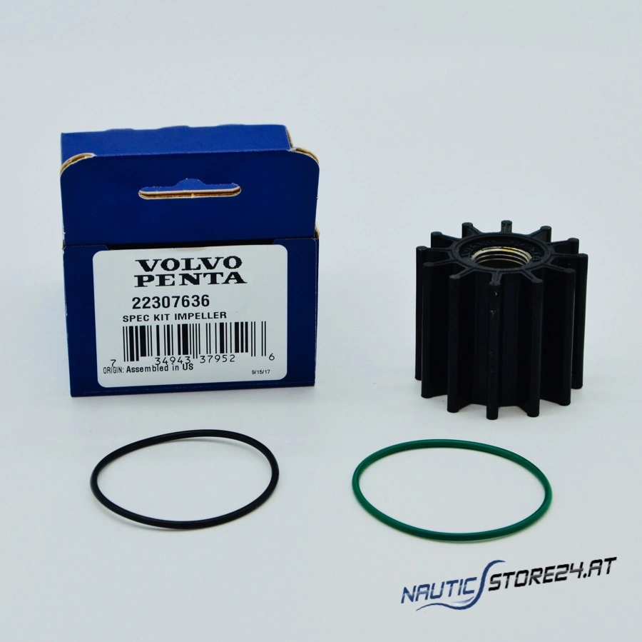 Volvo Penta Impellersatz für 3.0, 4.3, 5.0, 5.7, 8.1 (22307636)