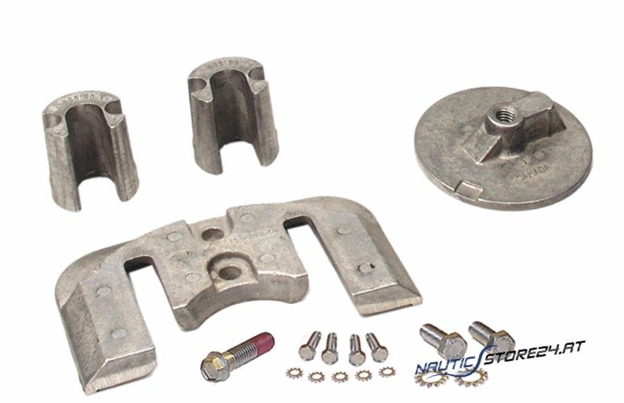 Mercury/Quicksilver Anodensatz Aluminium für Bravo Two / Bravo Three Getriebe (97-888761Q03)