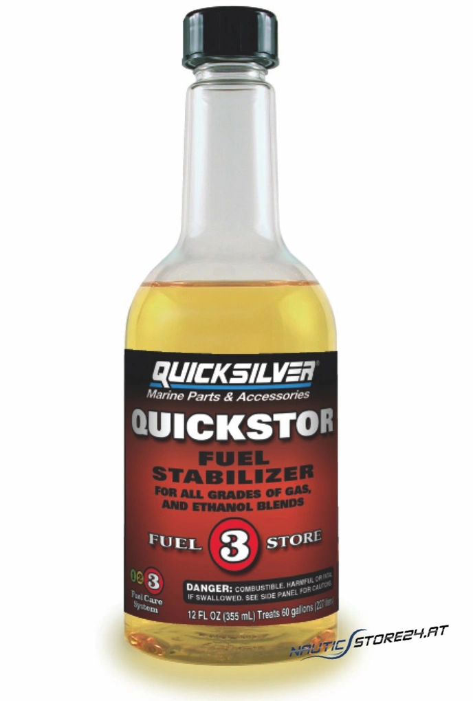 Mercury/Quicksilver Quickstor Winterlagerzusatz 355ml / Fuel Stabilizer (92-8M0079745)
