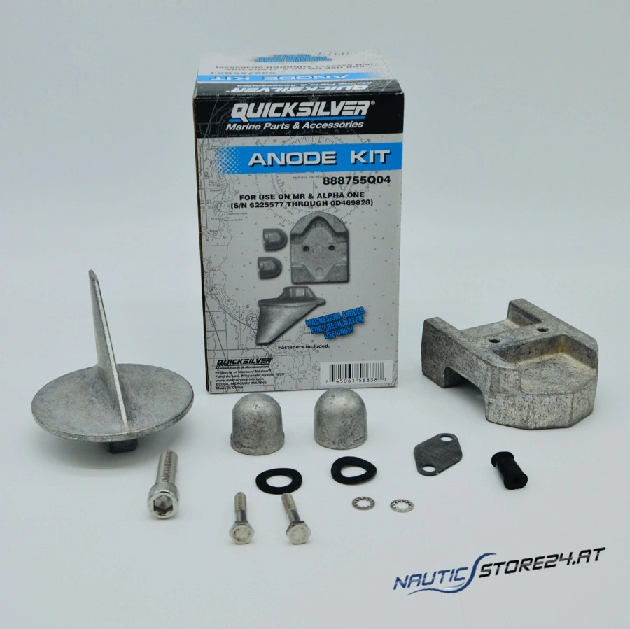 Mercury/Quicksilver Anodensatz Magnesium für Alpha One Gen. 1 Z-Antrieb (97-888755K02)