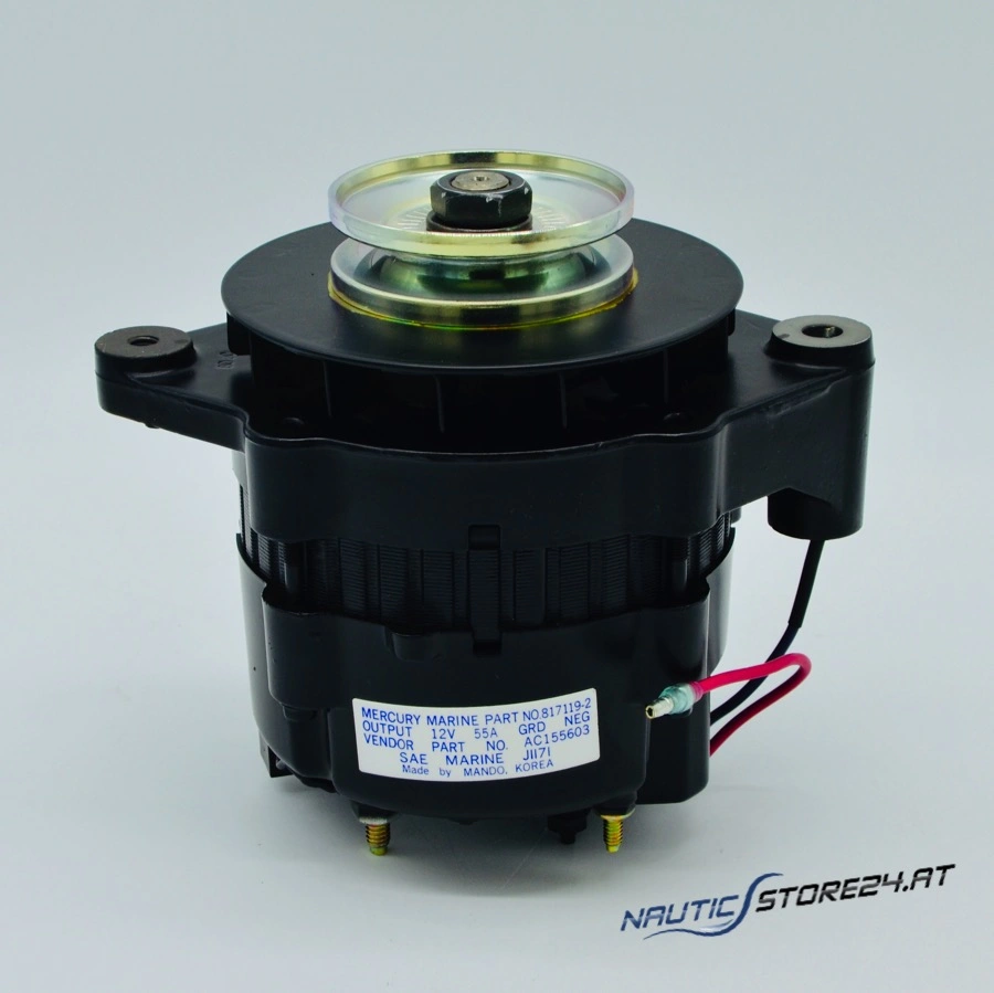 Mercury/Quicksilver Lichtmaschine für Mercruiser 5.7L/7.4L/8.2L 12V 55 Amp (817119A4)