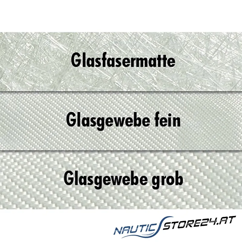Yachticon Glasfaser- und Gewebematte