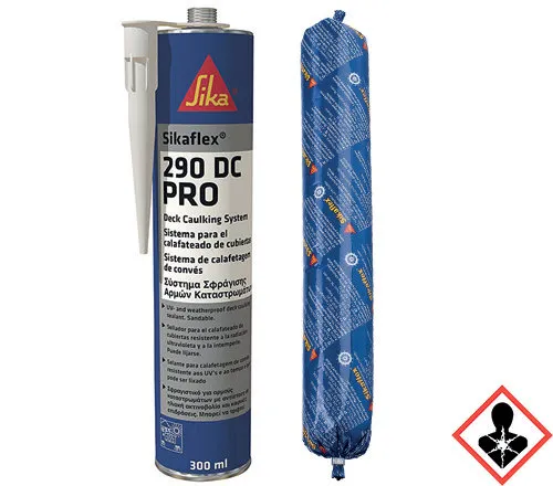 Sikaflex 290 DC schwarz 300ml (Stabdeckverfugung)