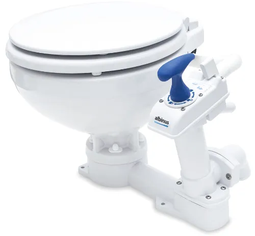 Albinpump Bordtoilette manuell | Ausführung: Comfort (470x460x335mm BxTxH)