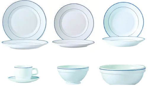 Bootsgeschirr Nautique | Ausführung: Teller flach, Ø 235mm