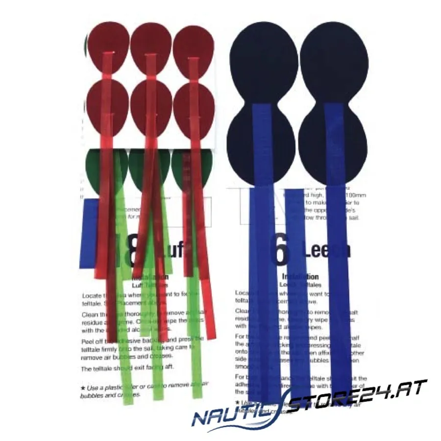 Robship Trimm-Streifen RS | Ausführung: 12 Vorliek 180 x 30mm + 4 Achterliek 195 x 40mm