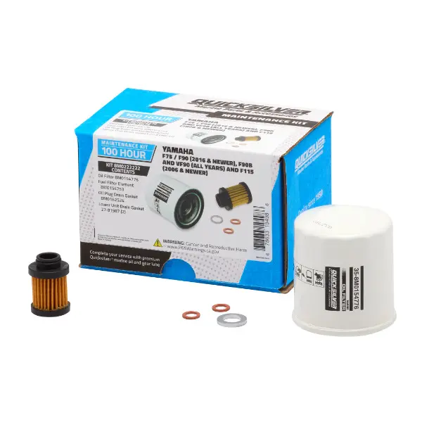 Yamaha Service-Kit F75/F90 (16 und neuer) + F80B/VF90 (alle Jahre) + F115 (06 und neuer) 100 Stunden (8M0222222)
