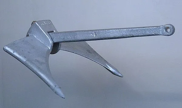 JAMBO-Anker Edelstahl poliert verschiedene Größen | Größe: 8kg (VM-8)